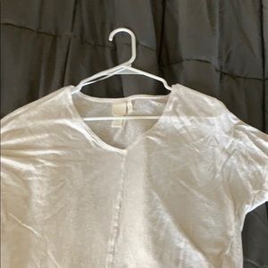 H&M Linen crop top